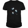 Floating In Space Bunnies  Classic Men's T-shirt