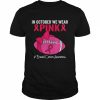 Football Breast Cancer in October we wear pink  Classic Men's T-shirt