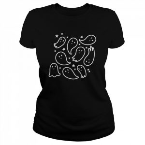 Ghost Pattern Halloween T-Shirt Classic Women's T-shirt