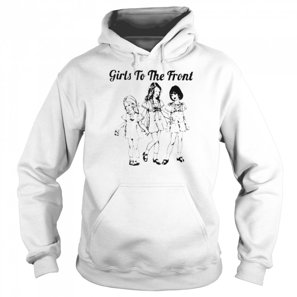 Girls To The Front Riot Grrrl Shirt Unisex Hoodie