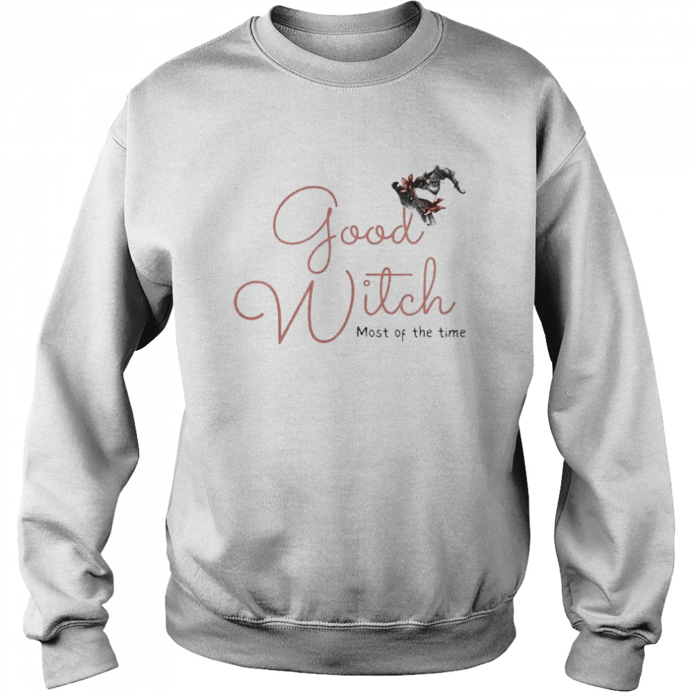 Good Witch most of the time Halloween T-Shirt Unisex Sweatshirt