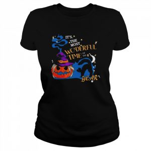 Halloween Pumpkin T Shirt It’s the Most Wonderful Time  Classic Women's T-shirt