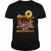 Happy Hallothanksmas Gnomes Halloween Christmas Thanksgiving  Classic Men's T-shirt