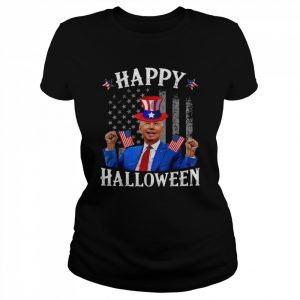 Happy Halloween Confused 4th Of July 2022  Classic Women's T-shirt