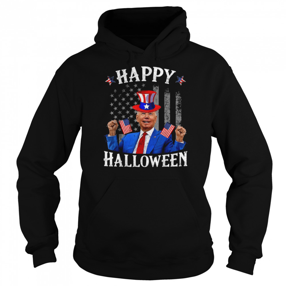 Happy Halloween Confused 4th Of July 2022  Unisex Hoodie