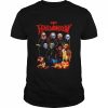 Happy Halloween Horror characters movie  Classic Men's T-shirt