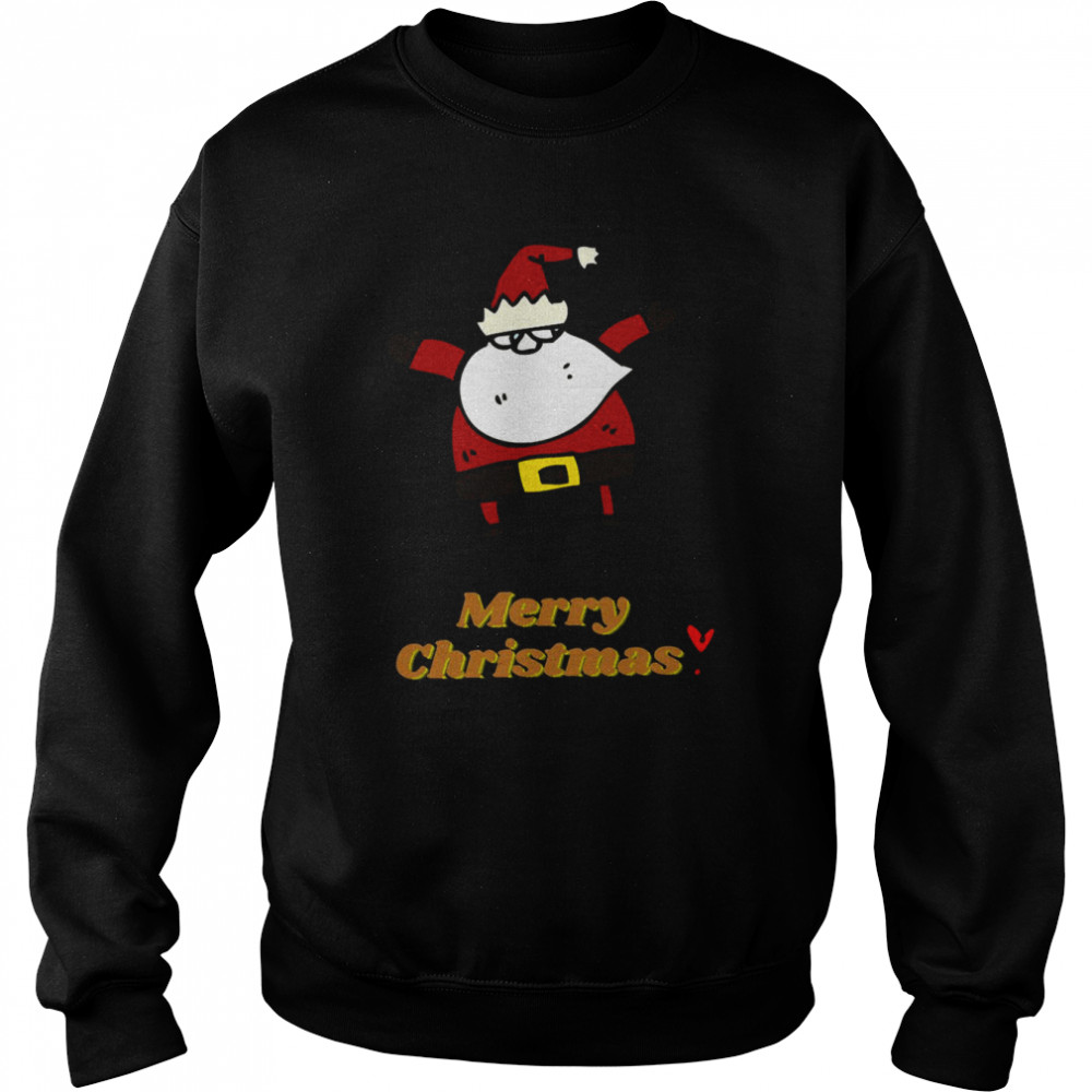 Happy Santa Christmas Design Xmas  Unisex Sweatshirt