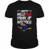 Happy hallowine drink up witches Halloween outfit  Classic Men's T-shirt