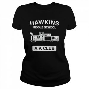 Hawkins Middle School Av Club  Classic Women's T-shirt