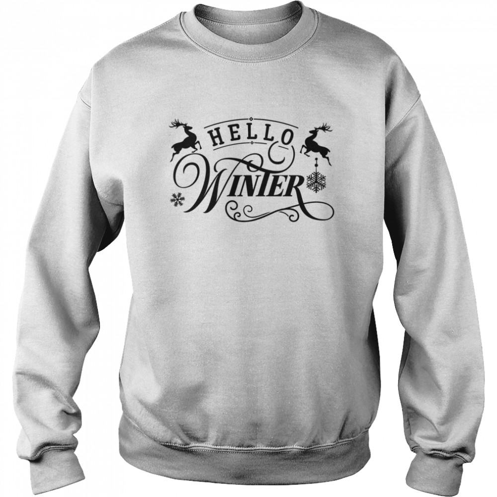 Hello Winter 2023 Winter Vibes For  Unisex Sweatshirt