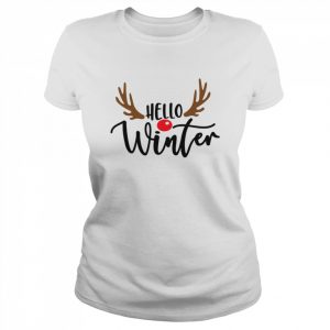 Hello Winter Winter Cute Winter Winter Winter For Hello Winter  Classic Women's T-shirt