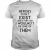 Heroes don’t exist and if they did i woulnd’t be one of them  poorly translated  Classic Men's T-shirt