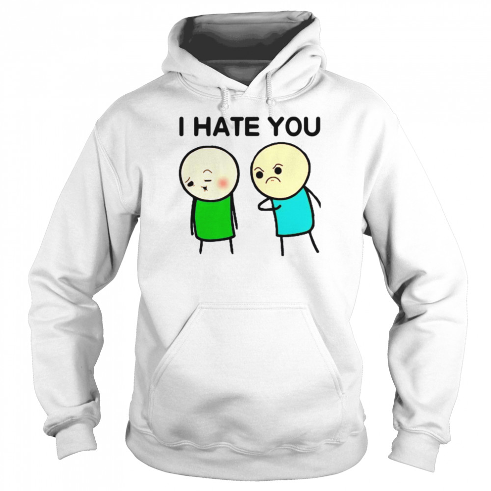 I Hate You Emoji  Unisex Hoodie