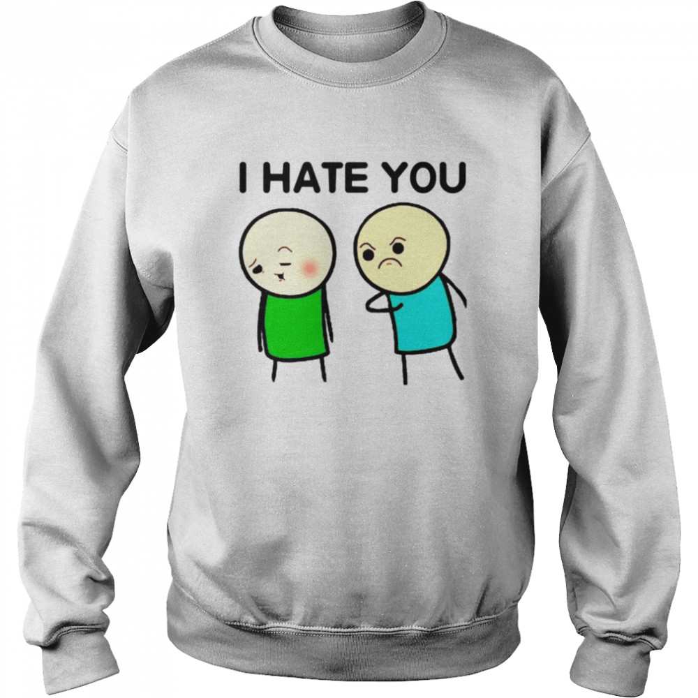 I Hate You Emoji  Unisex Sweatshirt