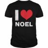 I Love Noel  Classic Men's T-shirt