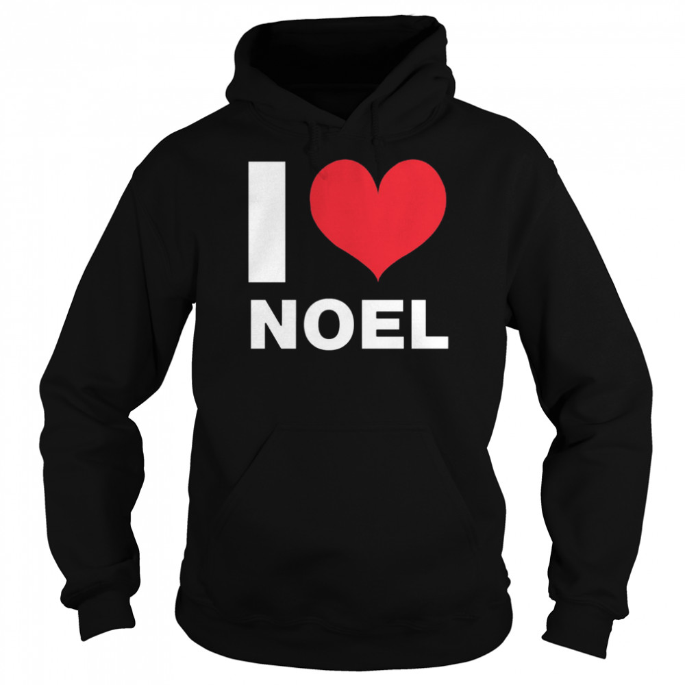 I Love Noel  Unisex Hoodie