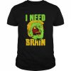 I Need Brain Zombie Trump Halloween Shirt Classic Men's T-shirt