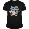 Iconic Characters In Christmas Group Shot  Classic Men's T-shirt