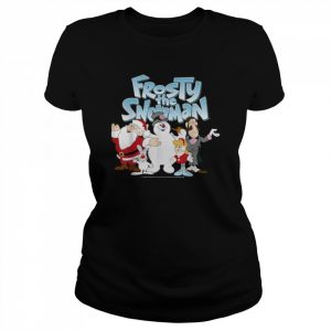 Iconic Characters In Christmas Group Shot  Classic Women's T-shirt