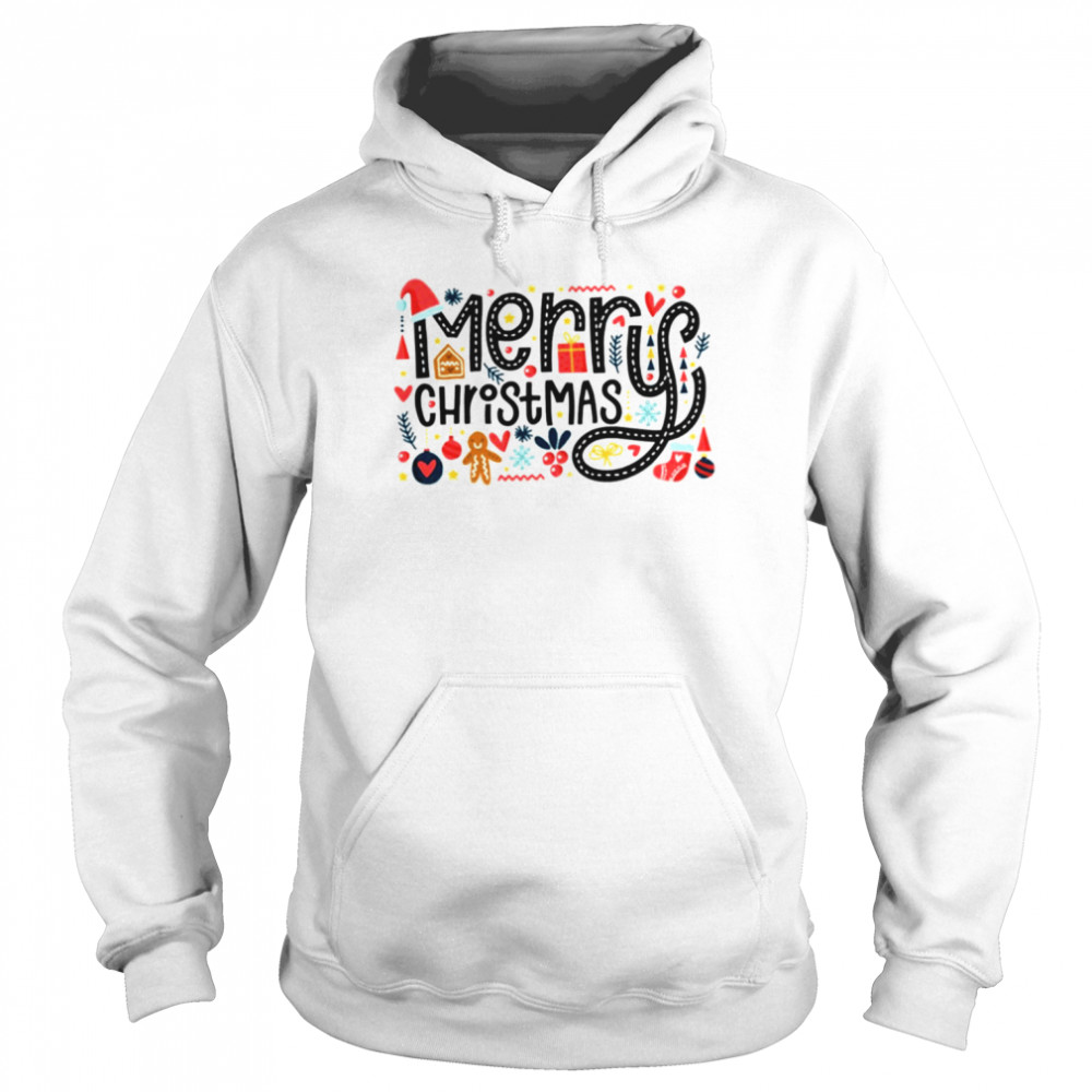 Iconic Symbols Of Christmas  Unisex Hoodie