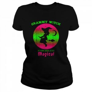 I’m The Grammy Witch It’s Like A Normal Grandma Halloween T-Shirt Classic Women's T-shirt