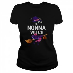 I’m The Nonna Witch Grandma Halloween T-Shirt Classic Women's T-shirt