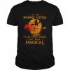 I’m The Nonnie Witch It_s Like A Normal Grandma Halloween T-Shirt Classic Men's T-shirt