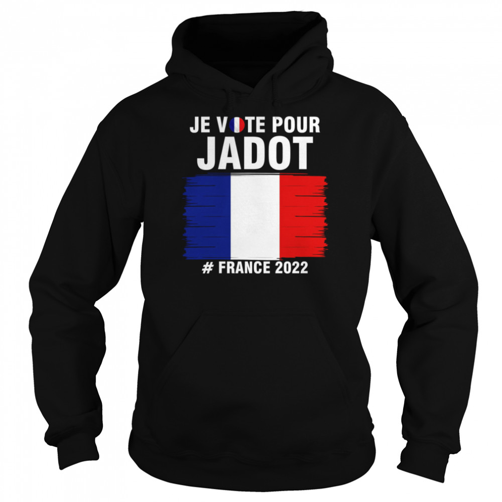 I’m Voting For Jadot Yannick President France 2022  Unisex Hoodie