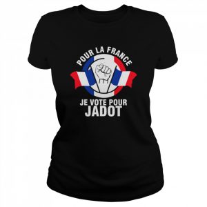 I’m Voting For Jadot Yannick Presidential 2022 Je Vote Pour Japot  Classic Women's T-shirt