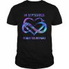 In september we wear teal and purple  Classic Men's T-shirt