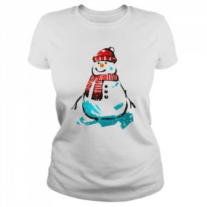 It’s Not That Cold Happy Snowman Christmas  Classic Women's T-shirt