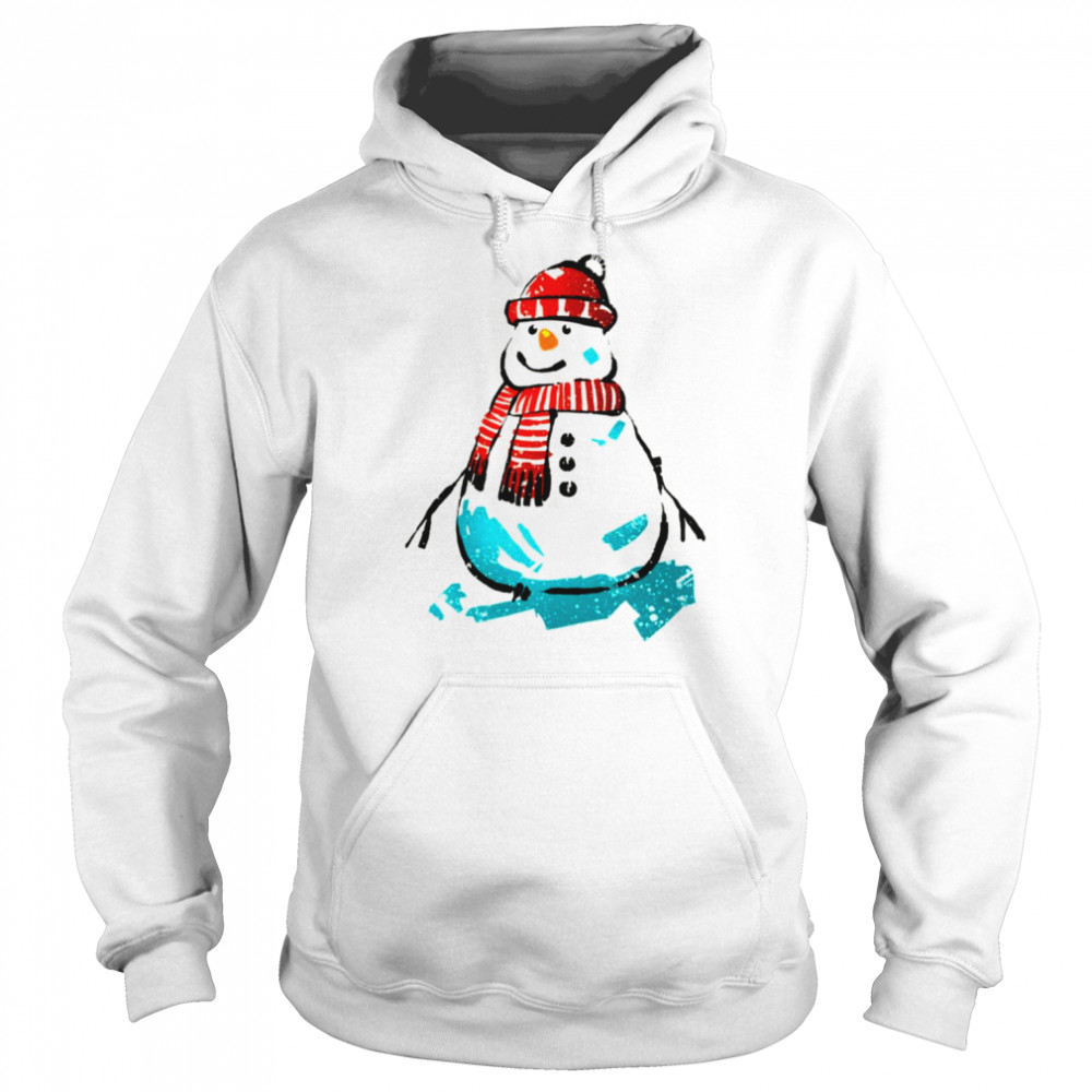 It’s Not That Cold Happy Snowman Christmas  Unisex Hoodie