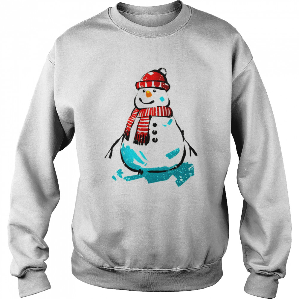 It’s Not That Cold Happy Snowman Christmas  Unisex Sweatshirt