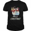 It’s Snow Time Snowman Family Merry Christmas  Classic Men's T-shirt