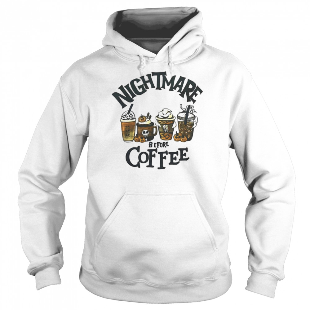 Jack Skellington nightmare before coffee unisex T- Unisex Hoodie