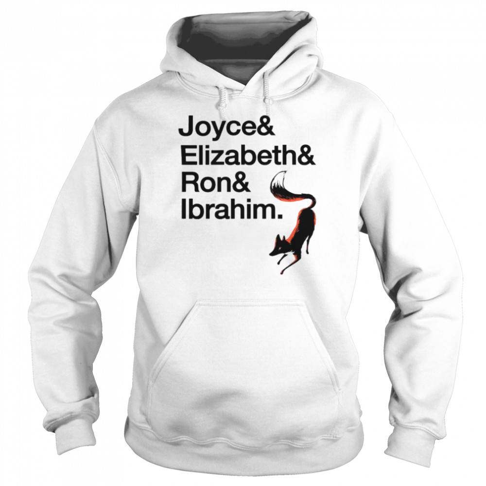 Joyce and Elizabeth and Ron and Ibrahim  Unisex Hoodie