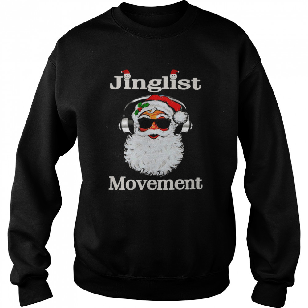 Junglist Movement Christmas Santa  Unisex Sweatshirt