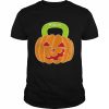 Kettle Bell Pumpkin Halloween  Classic Men's T-shirt