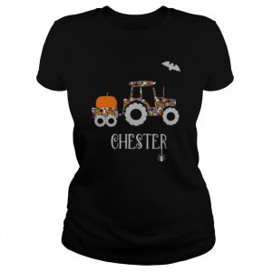 Kids Tractor Halloween T-Shirt Classic Women's T-shirt