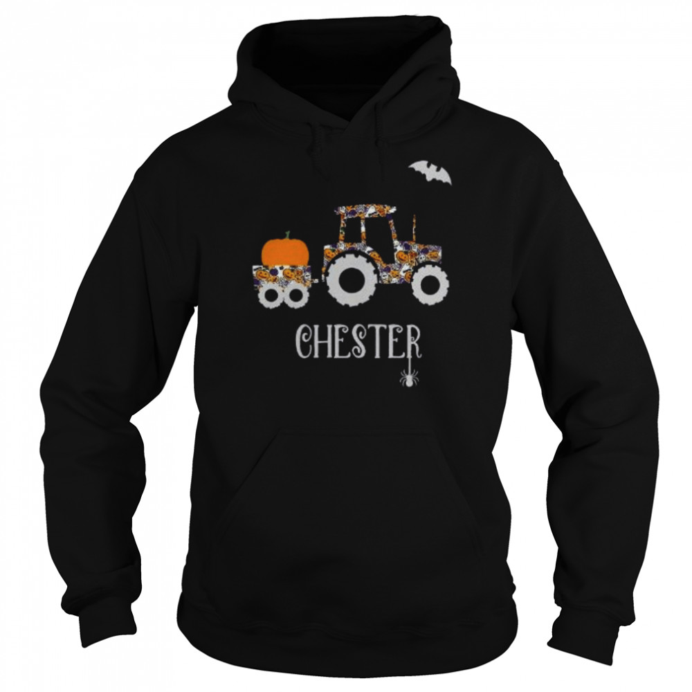 Kids Tractor Halloween T-Shirt Unisex Hoodie