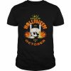 Kings Of Halloween Are Born In October  Classic Men's T-shirt