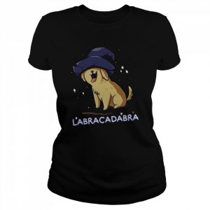 Labracadabra Dog Pun Cute Labrador Retriever Halloween T-Shirt Classic Women's T-shirt