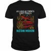 Legends Retro Neon Moon George More Time Men Women  Classic Men's T-shirt