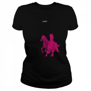 Lil Nas X Tee Pink Horses  Classic Women's T-shirt