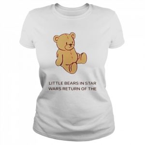 Little bears in the Star Wars retur of the  Classic Women's T-shirt