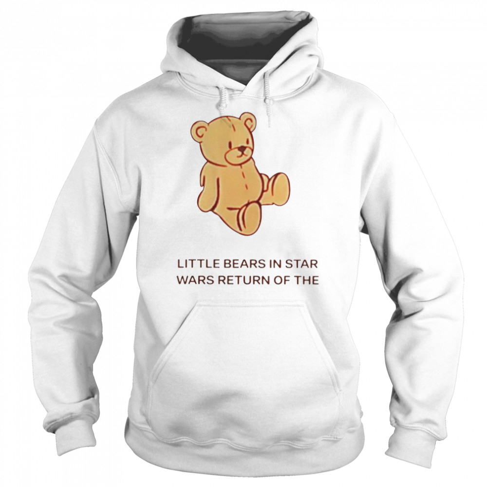 Little bears in the Star Wars retur of the  Unisex Hoodie