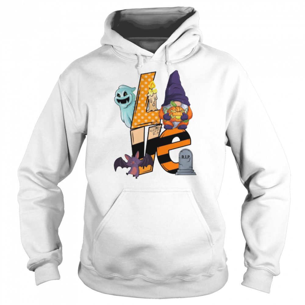 Love Halloween Gnomes Love  Unisex Hoodie