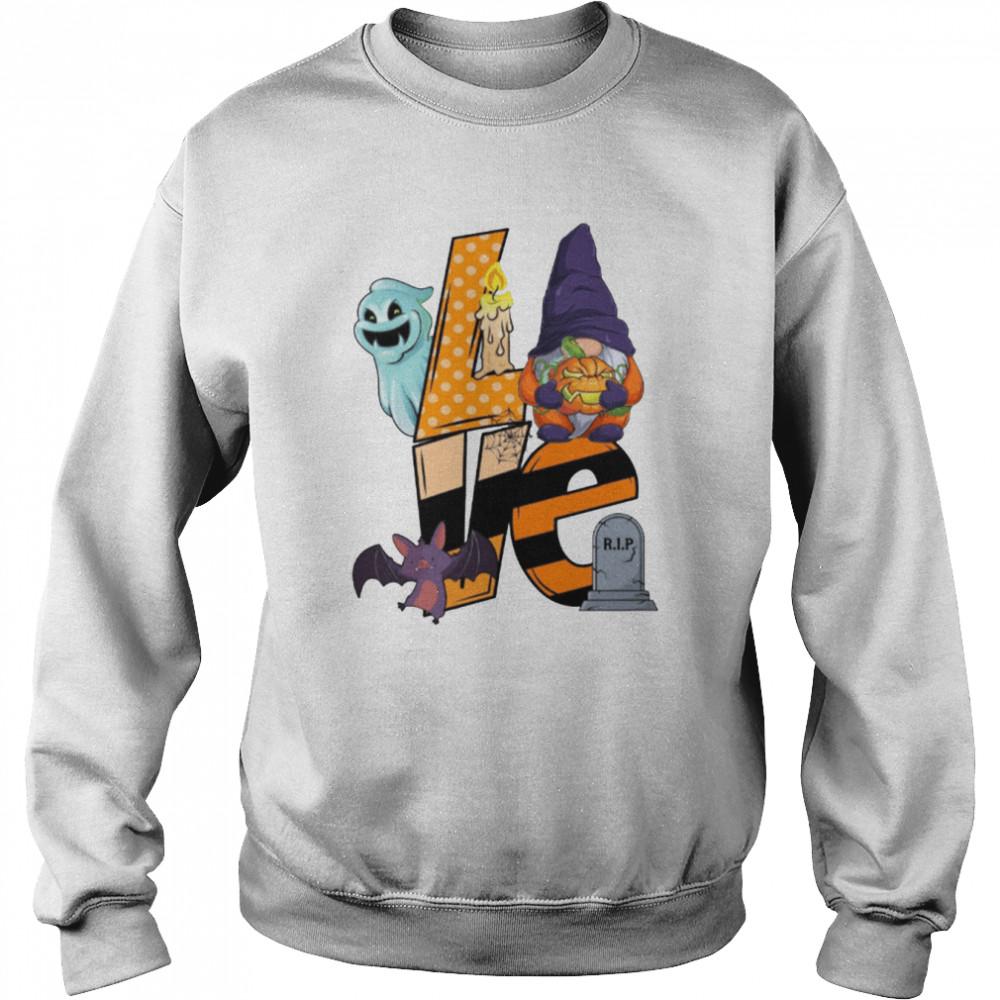 Love Halloween Gnomes Love  Unisex Sweatshirt