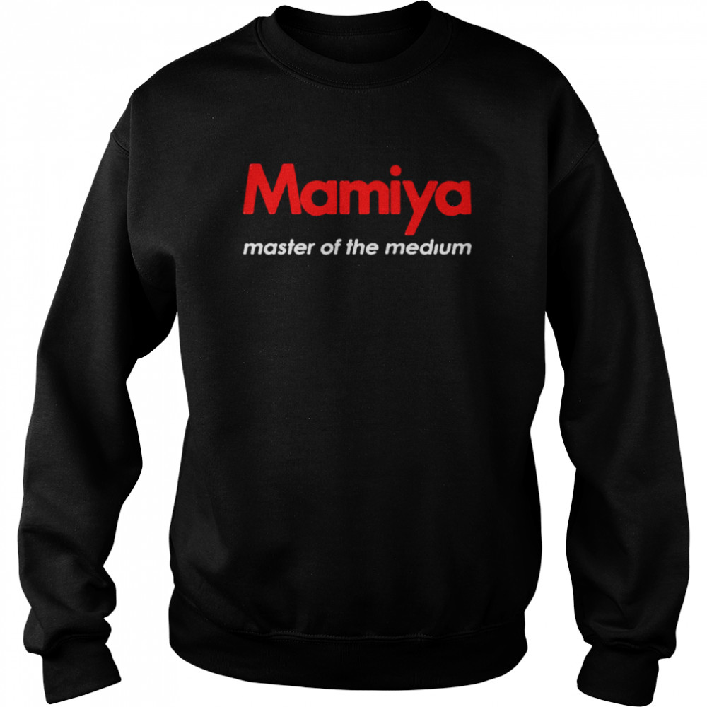 Mamiya master of the medium  Unisex Sweatshirt