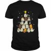 Meow Christmas Tree Cats Funny  Classic Men's T-shirt